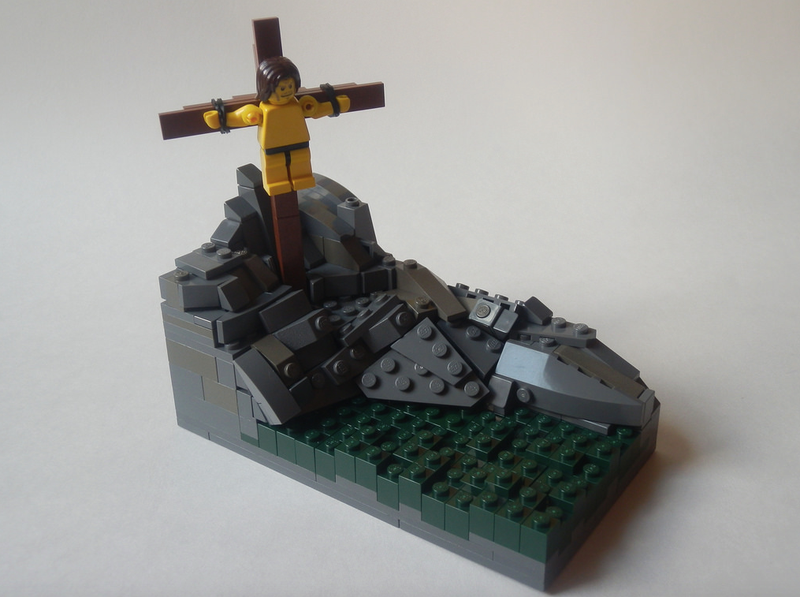 Illustration for article titled The Lego Blog "GodBricks" Asks: What Would Jesus Build?